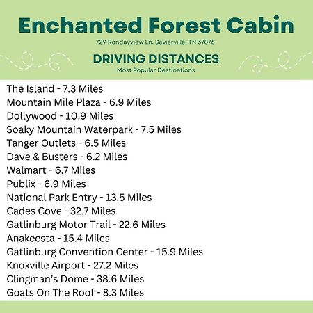 Enchanted Forest Cabin And Teepee! Lights & Laser Show! Private Hot Tub! Unique Stay! Sevierville Zewnętrze zdjęcie
