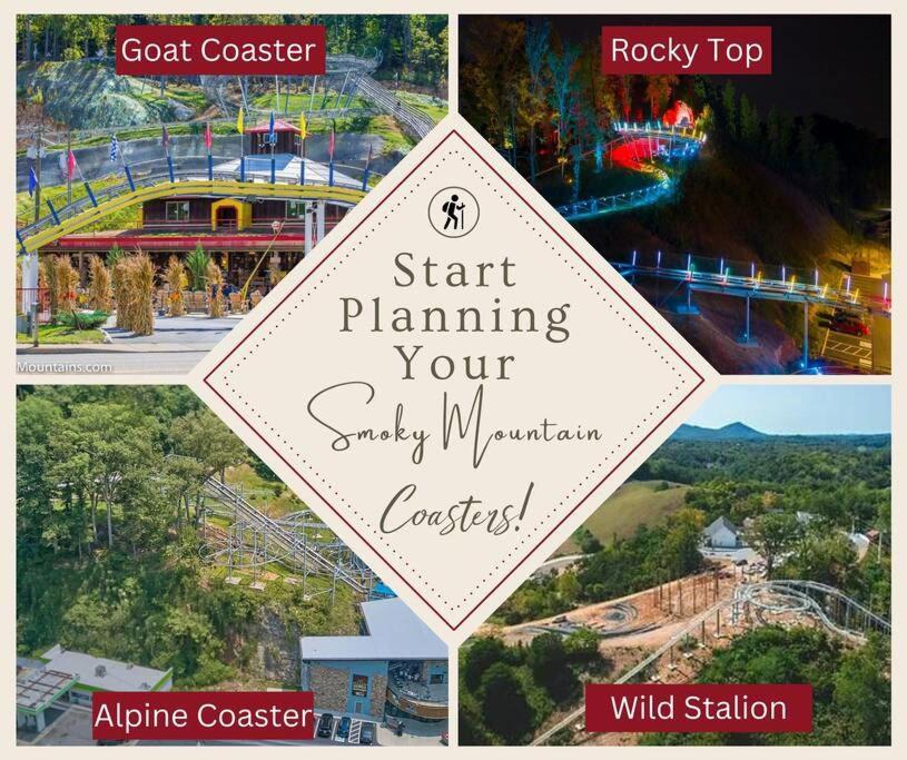 Enchanted Forest Cabin And Teepee! Lights & Laser Show! Private Hot Tub! Unique Stay! Sevierville Zewnętrze zdjęcie