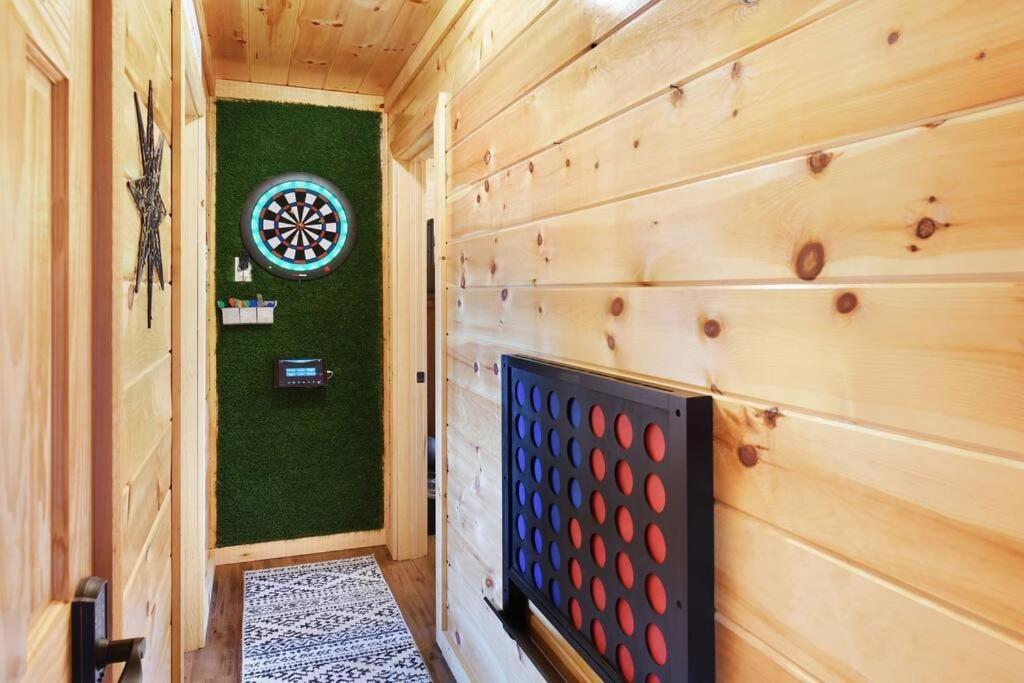 Enchanted Forest Cabin And Teepee! Lights & Laser Show! Private Hot Tub! Unique Stay! Sevierville Zewnętrze zdjęcie