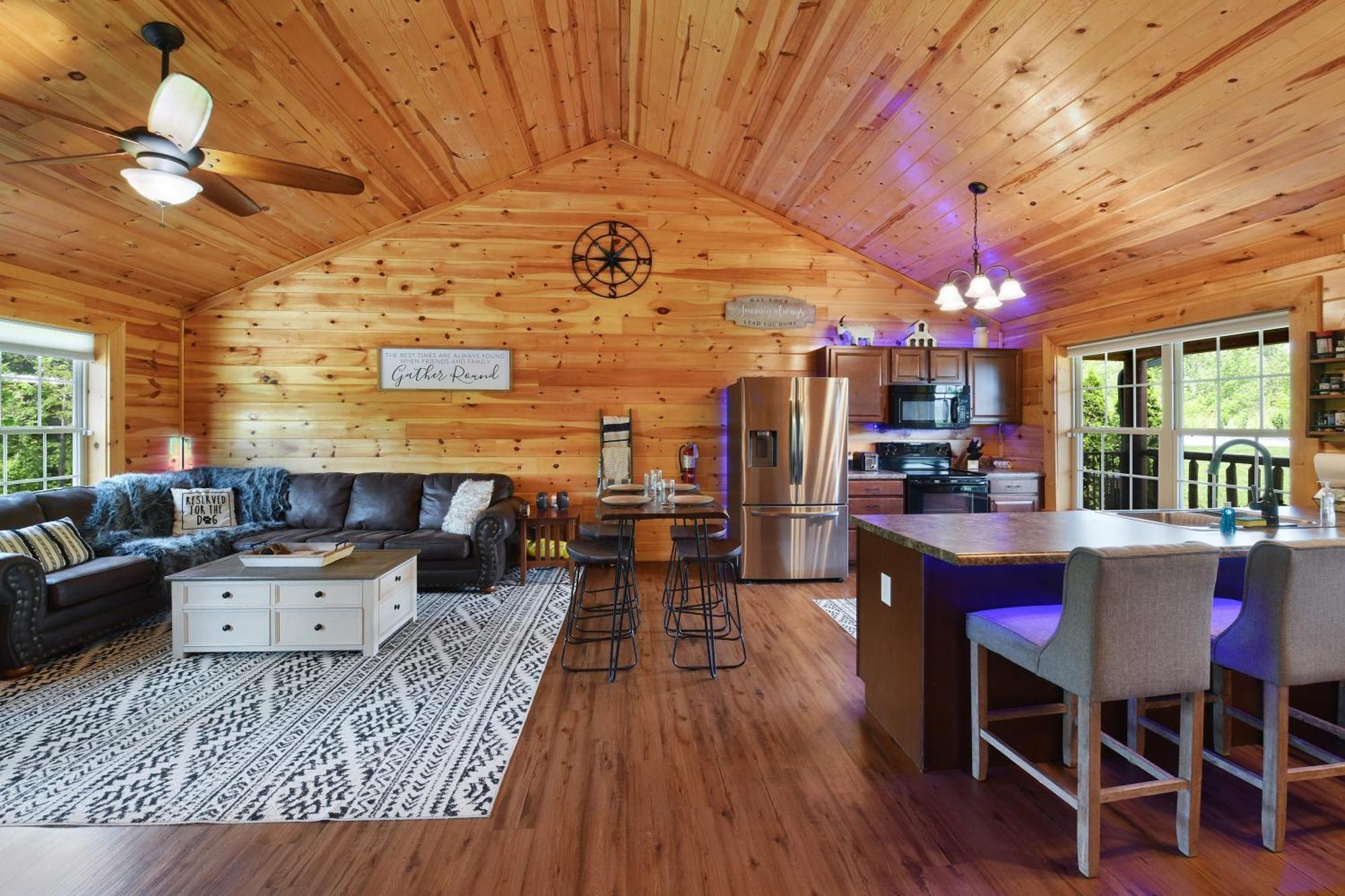 Enchanted Forest Cabin And Teepee! Lights & Laser Show! Private Hot Tub! Unique Stay! Sevierville Zewnętrze zdjęcie