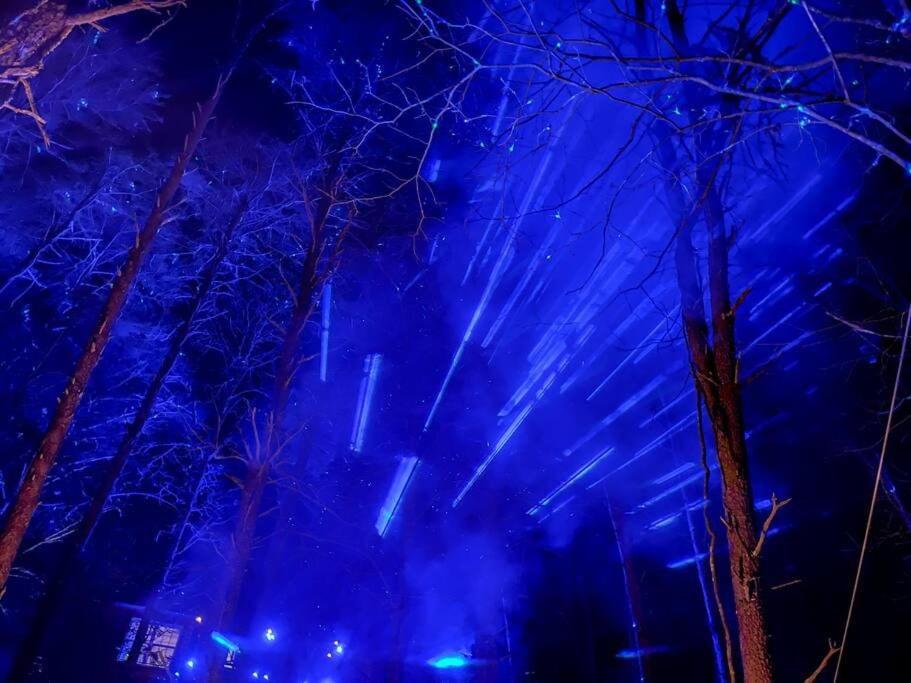 Enchanted Forest Cabin And Teepee! Lights & Laser Show! Private Hot Tub! Unique Stay! Sevierville Zewnętrze zdjęcie